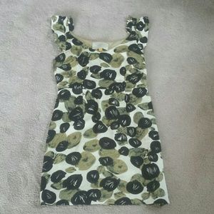 Leifsdottir anthro ruffle dress